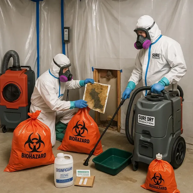 Contaminated Water Handling Protocols process in Britton, SD